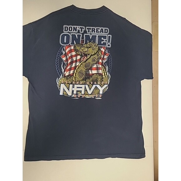 7.62 Design Men's Navy Dont Thread On Me T-shirt 2XL (CC9) - Picture 5 of 6